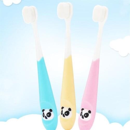 Soft Bristle Cartoon Kids Baby Toothbrush Teether Training ChildrenS Tooth Brush Mouth Clean Teeth Cleaning Panda Toothbrush