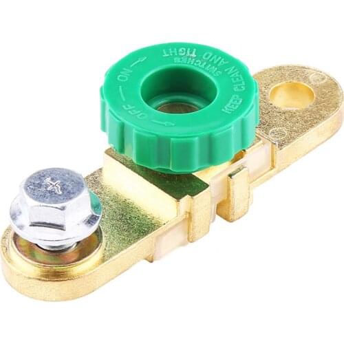 1Pcs Green Head Auto Car Battery Terminal Link Switch Quick Cut-off Disconnect Car Automobiles Accessories 2018 hot