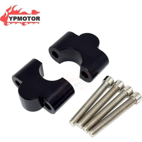 7/8" 22mm Motorcycle Bike Drag Bar Riser Spacer Handlebar Clamp Adaptor For Triumph Scrambler / EFI Bonneville SE SPEED FOUR