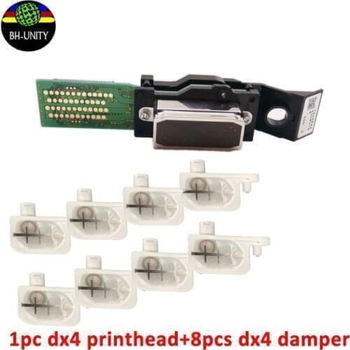8pcs damper for free dx4 printhead for mutoh Roland mimaki printer original and new