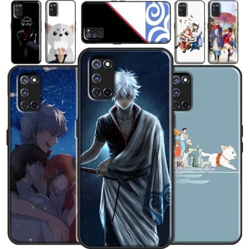 Gintama Gintoki Case For OPPO A15 A91 A83 A3S A5S A1K A52 A72 A5 A9 A31 A53 2020 Find X3 Pro F5 F7 Cover