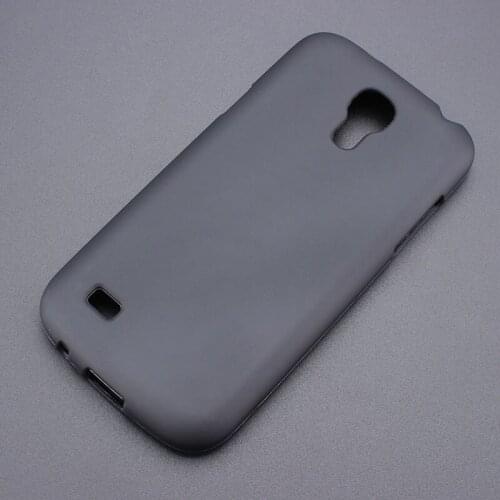 Black Gel TPU Slim Soft Anti Skiding Case Back Cover For Samsung Galaxy S4 Mini i9190 4.3inch Phone Rubber silicone Bag