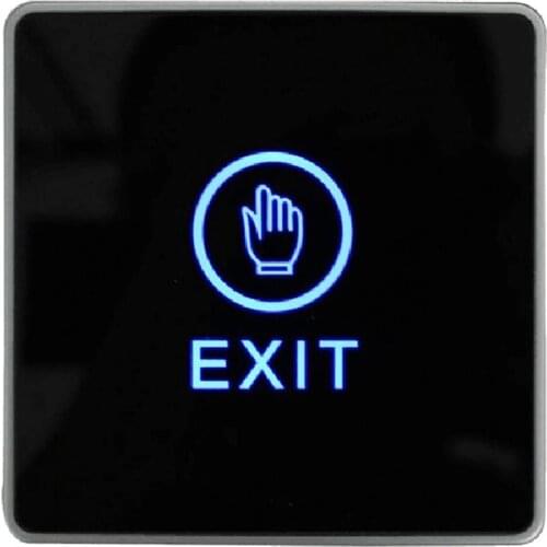 Infrared Push Touch Door Release Exit Button Suitable for Access Control Security Protection