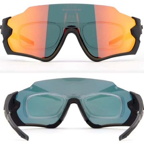 Kapvoe Myopia lenses for KE9411 Prescription 1.56 1.61 1.67 1.74 Aspheric Optical CR39 Cycling Glasses Sunglasses Bike Eyewear