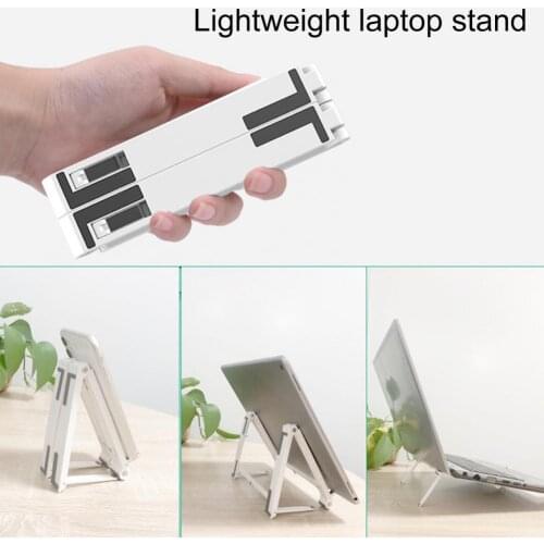 Multifunctional Universal Foldable Adjustable Portable Laptop Stand Mount Holder Bracket For Notebook PC Tablet Mobile Phone