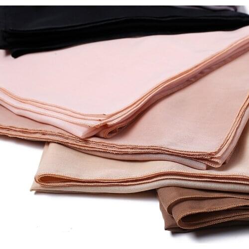 110*110cm muslim hijab scarf women square cotton scarf islamic femme musulman soft headscarf shawls and wrap pashmina scarves