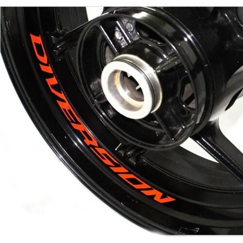 Motorcycle Wheel Sticker Decal Reflective Rim Bike Motorcycle Suitable for YAMAHA DIVERSION