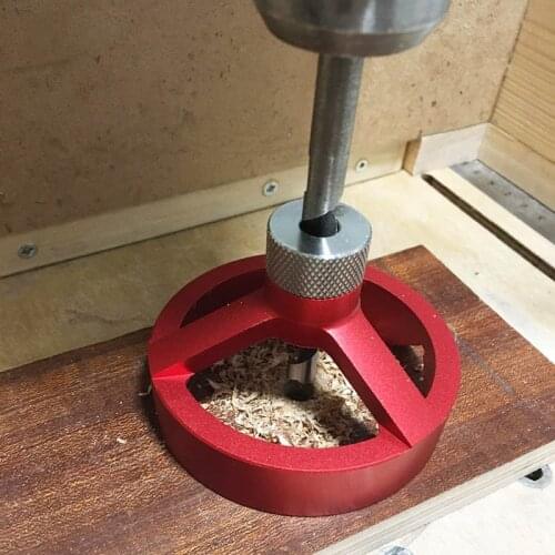 Alloy 90 Degree Drill Guide Fixture 5/6/7/8/9/10mm Drill Bit Hole Puncher Locator Jig Hinge hole Opener Woodworking Tools