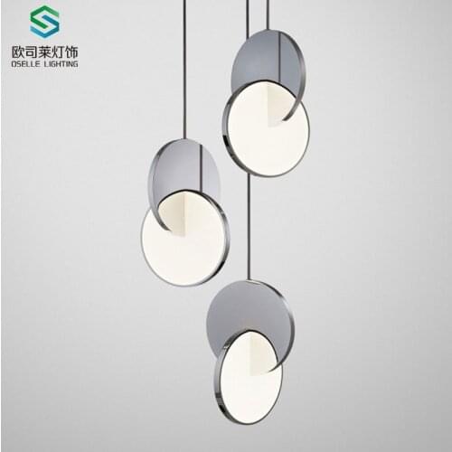 Nordic led glass ball luminaire suspendu chandelier deco maison pendant lamp chandelier kitchen dining bar dining room