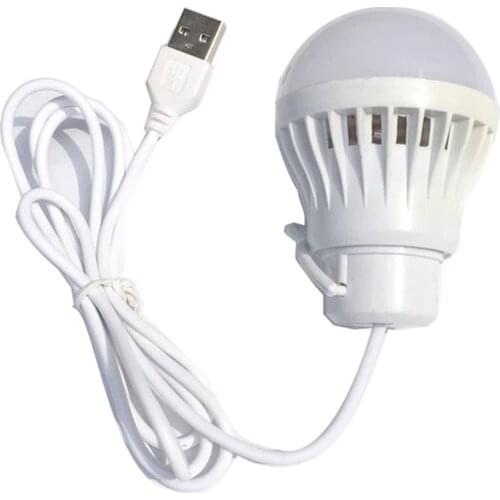 5V Portable Lantern Camp Lights 1.2m USB Bulb 3W/5W/7W Power Outdoor Camping Tool LED For Tent Camping Gear Hiking USB Lamp