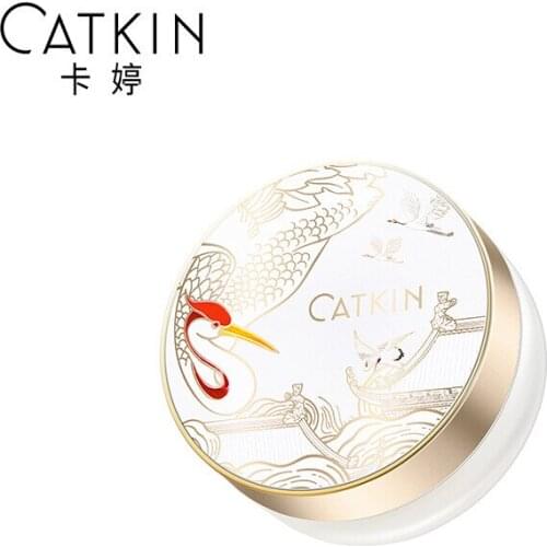 Catkin loose powder setting long-lasting oil control, waterproof, sweat-proof and non-tipping powder poudre banana po solto