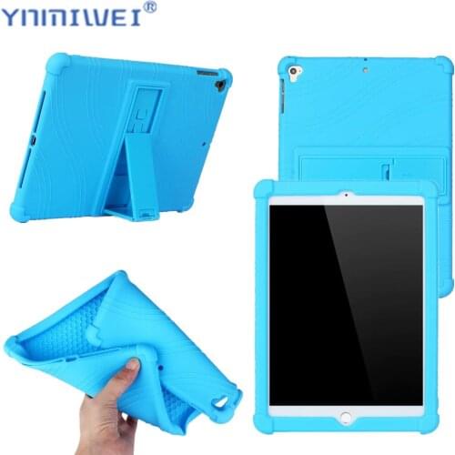 Silicon Case for iPad 10.2 2020 8th Gen Soft Case Full Body Cover for iPad pro 10.5 Air 3 2019 Case