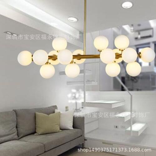 Modern iron diamond pendant lamp color cord light lustres living room decoration lampes suspendues ventilador de techo