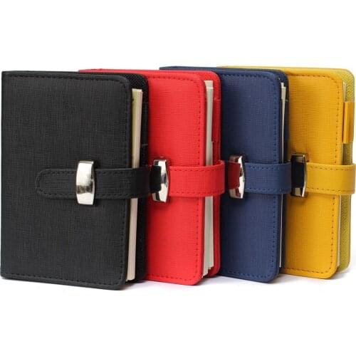 Modern Fresh A7 Organiser Diary PU n05 Shell Creative School Student Supply Notebook Diary