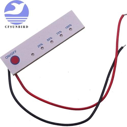 Waterproof 2S 3S 4S Li-ion Lithium Battery Capacity Indicator Electricity Power LEDs Display Board Meter Tester 8.4V 12.6V 16.6V