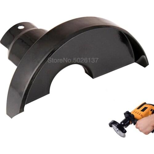 Black Cutting Machine Base Metal Wheel Guard Safety Protector Cover For Angle Grinder Power Tool Accessories Drill Shield