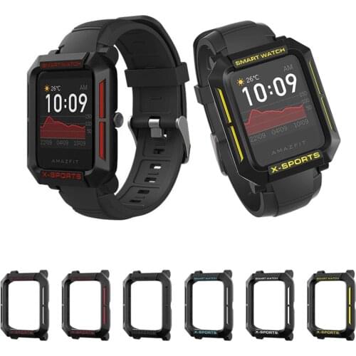 TPU Soft Edge Frame Protector Smartwatch Case Shell For Amazfit BIP S/Lite/U/Pro GTS 2/GTS2 Mini Watch Protective Bumper Cover