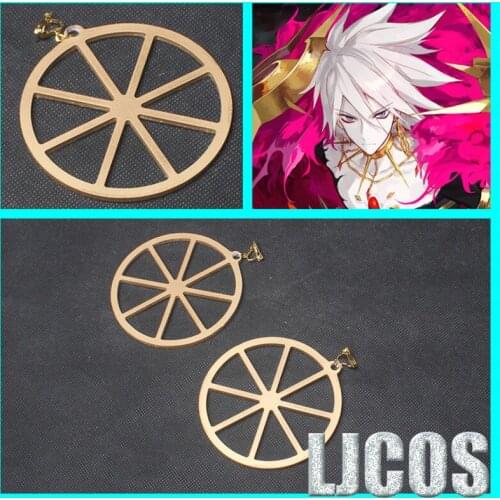 1pcs Fate Grand Order FGO Cosplay Karna Karuna Earrings Game Halloween Christmas Cosplay Props