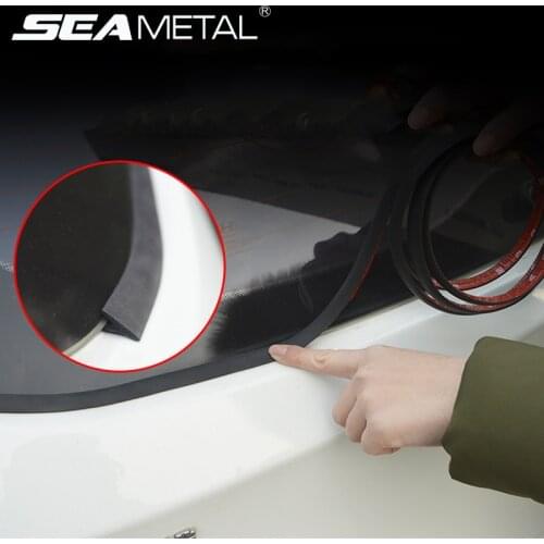 2 Meters Car Rubber Seal Car Window Sealant Rubber Roof Windshield Protector Sealed Strips Trim For Auto Front Rear Windshield