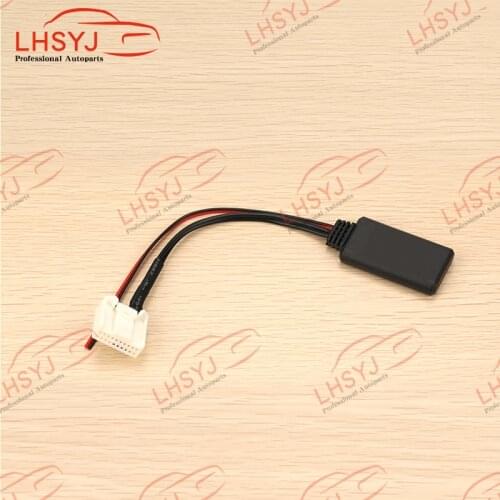 Car Stereo CD 20 Pins Bluetooth-compatible Aux-in Audio Cable Adapter for Toyota Corolla Camry Highlander RAV4 Corolla Solara