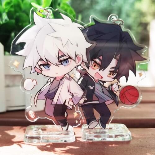 Anime Shiguang Daili Ren Cheng Xiaoshi Lu Guang Acrylic Stand Model Keychain Bag Pendant Cute Keyring Cartoon Toy Cosplay