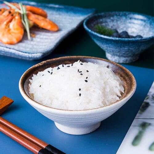 Rice bowl household ceramic bowl single eating bowl small bowl soup bowl cute hat bowl dessert small bowl Japanese tableware