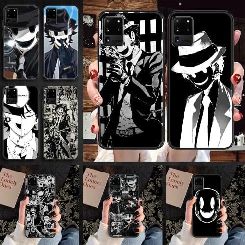 Anime High Rise Invasion Phone case For Samsung Galaxy Note 4 8 9 10 20 S8 S9 S10 S10E S20 Plus UITRA Ultra black silicone cover