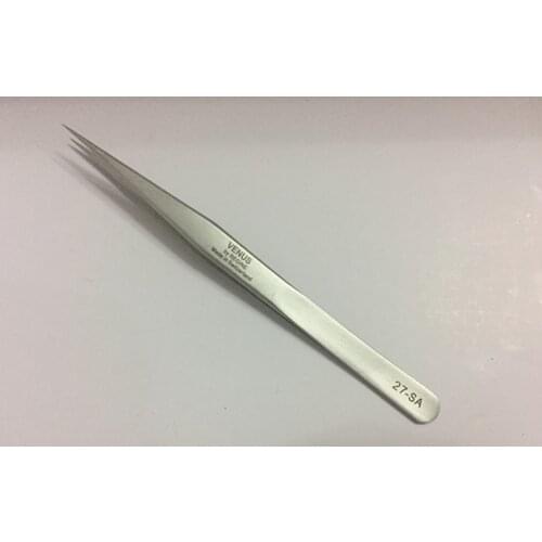 Homemade good quality VENUS tweezers high quality tweezers no. 27 tip tweezers repair table tool
