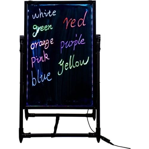 Led writing board screen remote slant board habd writing double sided writing board