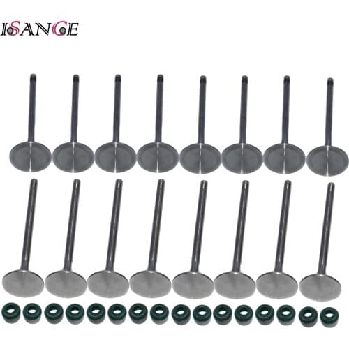 Engine Intake Exhaust Valve & Stem Seals 06D109601M 06D109611H For 2.0L VW Audi Seat Skoda BEETLE CC EOS GOLF JETTA PASSAT POLO