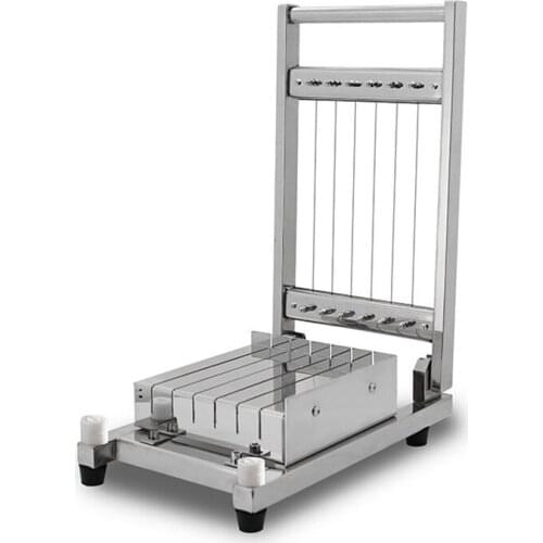 Commercial Soft Candy Raw Chocolate Block Cutter Machine Manual Stainless Steel Chocolate Cutting Equipment