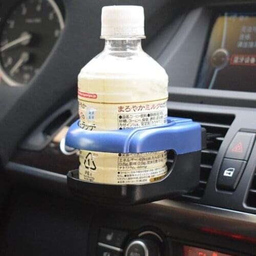 Beautiful hanging multi-purpose water drink bottle cup mug holder, car air conditioner outlet mobile phone holder ashtray shelf