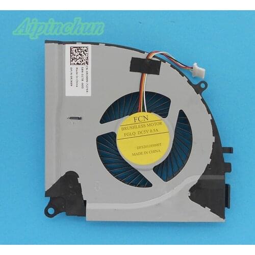 New Original Laptop CPU Cooling Fan for Dell Inspiron 15 7000 7557 7559 15-7557 fan Cooler Radiator 0RJX6N RJX6N FGLQ DC5V 0.5A