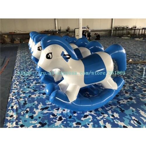 Indoor PVC inflatable pony swing cycle for adults in playground