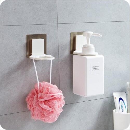 Shower Gel Wall-Mounted Storage Rack Bathroom Rack Storage Toilet Plastic Daily Necessities Bottle Storage Rack Bathroom Hook