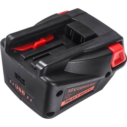 New Good Performance 18V Battery Adapter With USB For Milwaukee M18 Li-Ion Battery To V18 Battery Accessories Tool