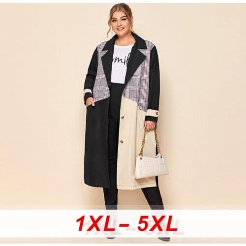 Samsacq Women's Double Breasted Trench Coats