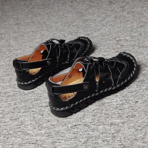 Sandalias Transpirables Breathable Running Shoes Men Sneakers Man Beach Sandals For Mesh Slip On Fashion Mens