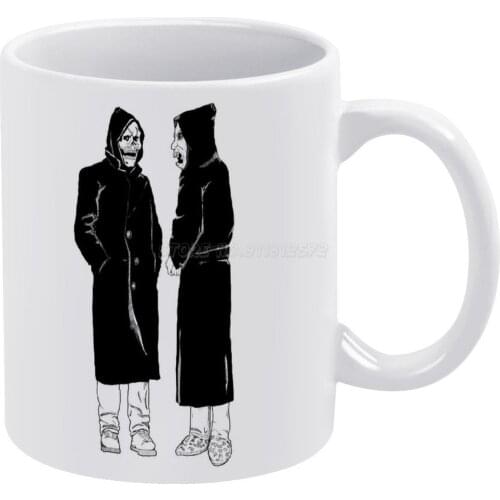 Brand New-the Devil And God White Mug Vintage Mug New Unisex Size Mug Brand New Brand New Band The Devil and God Are Raging Insi