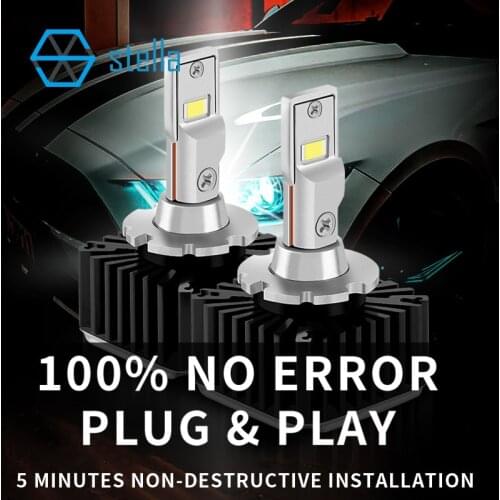Stella D1S D2S D3S D4S D2R D5S D8S Car LED Headlight CanBus No Error replace HID Auto Bulb for BMW for Toyota for Mercedes 90w