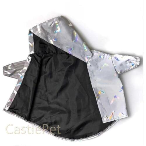 Dog Reflective Jacket Pet Outdoor Coat French Bulldog Windbreaker Waterproof Dog Clothing Chihuahua Teddy Puppy Outfit CC-RFFJ
