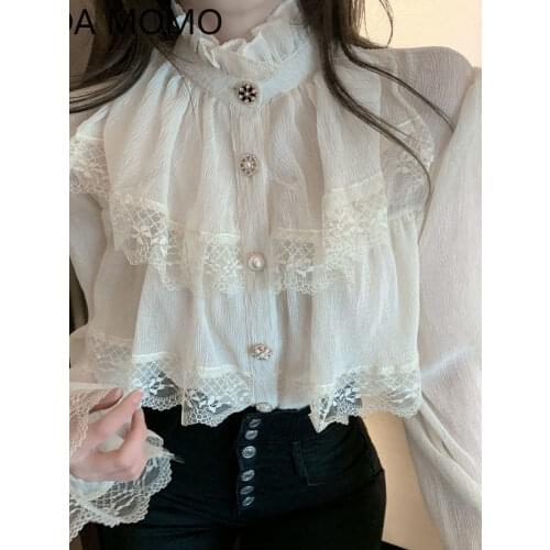 Блузки на пуговицах VODA MOMO China At AliExpress