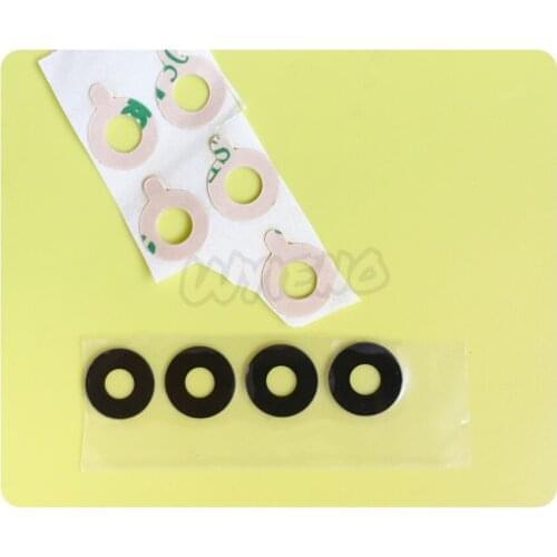 Wyieno 50Pcs/Lot Redmi5Plus Real Camera Glass Lens For Redmi 5 Plus Back Rear Camera Panel With Glue Tracking