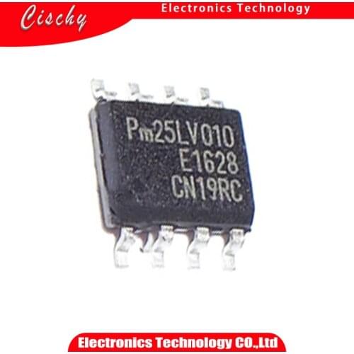 10pcs/lot PM25LV010 25LV010 SOP-8 In Stock