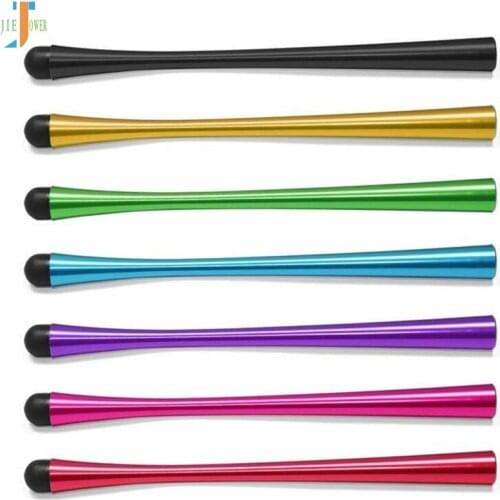 300pcs/lot High Quality Canton Tower Waistline Metal Stylus Capacitive Touch Pen for IPhone IPad Samsung Tablets PC Wholesale