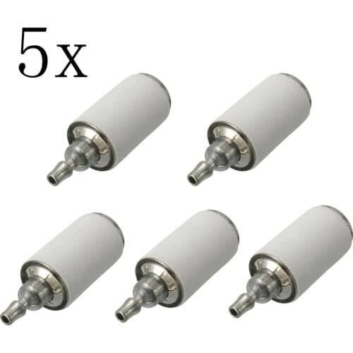 5Pcs Fuel Filter for Weedeater Poulan for Husqvarna Trimmer Chainsaw Blower 530095646 530095649 530014815 530023364