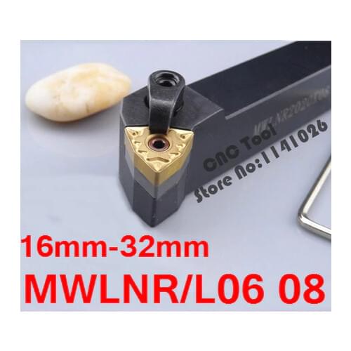 Angle95 MWLNR1616H06 MWLNR2020K06 MWLNR2525M06 MWLNR1616H08 MWLNR2020K08 MWLNR2525M08 MWLNR3232P08 MWLNL Lathe Tools