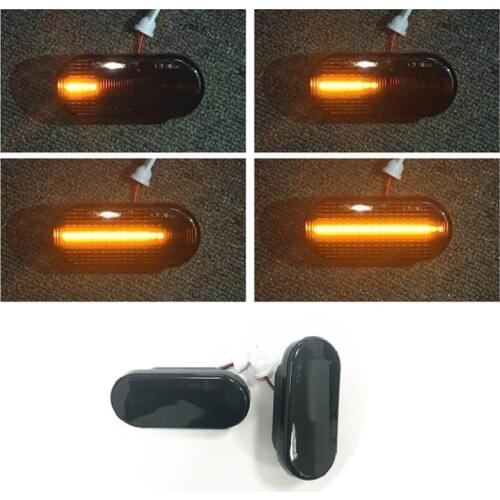 Dynamic LED Indicator Turn Light Signal Suitable for Ford C-Max Fiesta MK6 Focus MK2 Fusion Galaxy Car Styling Accessories