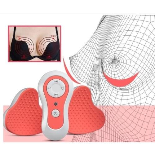 Magnet Breast Enhancer Electric Chest Enlargement Massager Anti-Chest Sagging Device Breast Acupressure Massage Therapy Tool