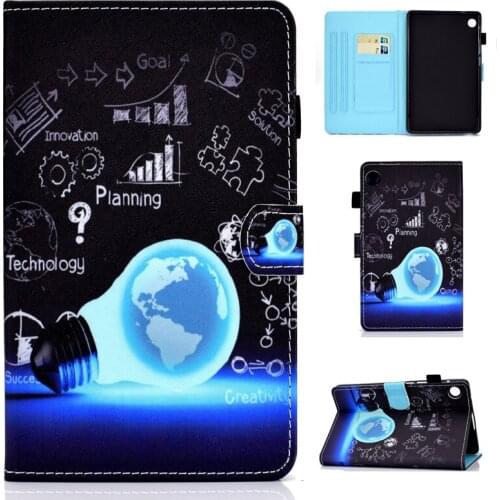 2020 New PU leather Soft TPU case for Huawei MatePad T8 Kobe2-L03 KOBe2-L09 8.0 inch Stand Cover with Card slots